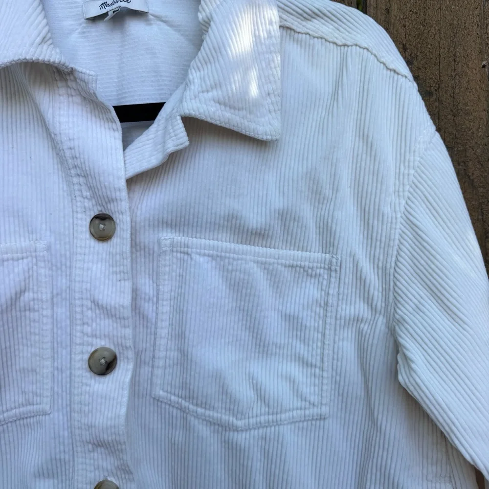 Madewell Corduroy Button Up Shirt/Jacket - Picture 3 of 7